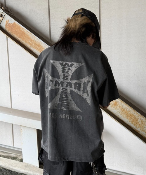 AAKAM 十字架Tシャツ A&G クロムハーツ 十字架Tシャツ - メルカリ