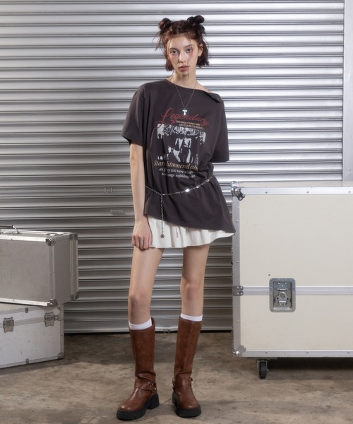 セール】ラウンドバックルロングブーツⅡ（ブーツ）｜ACLENT