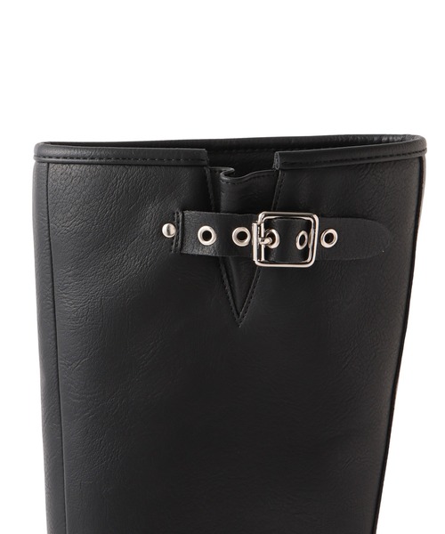 セール】ラウンドバックルロングブーツⅡ（ブーツ）｜ACLENT