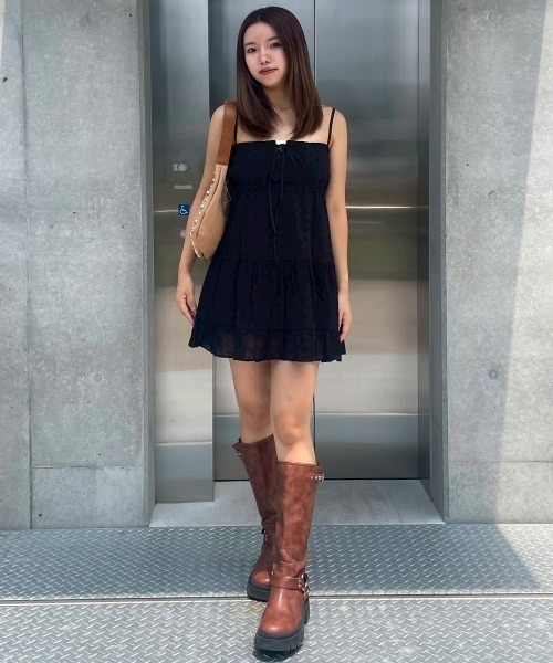 セール】ラウンドバックルロングブーツⅡ（ブーツ）｜ACLENT