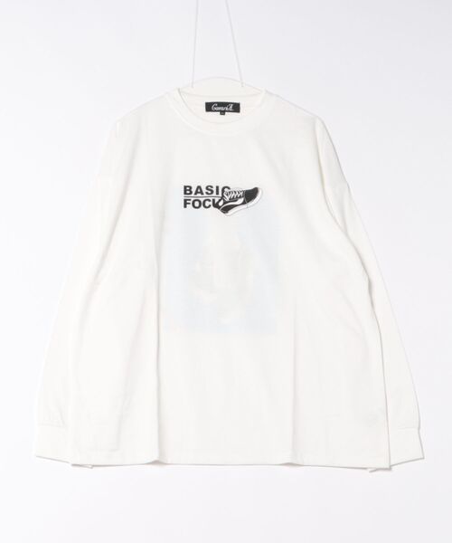NO WAY（ノーウェイ）の「/天竺　プリントTシャツ（Tシャツ/カットソー・メンズ・カーキ/ピンク/ホワイト・LARGE/MEDIUM）」の2枚目の写真