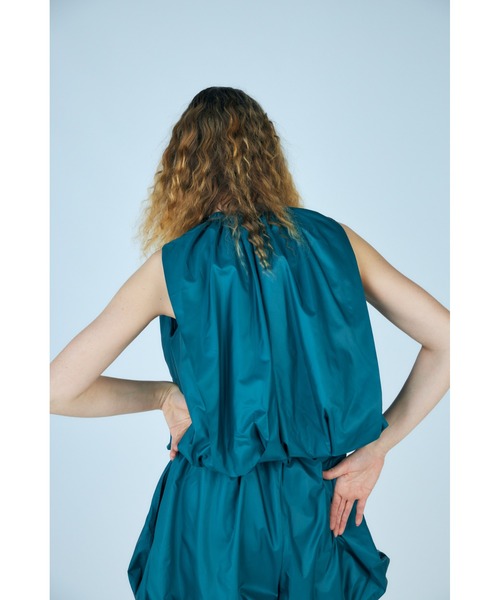 美品 nagonstans オールインワン バルーン ゆったり 日本製 パープル 美品 nagonstans オールインワン バルーン ゆったり 日本製