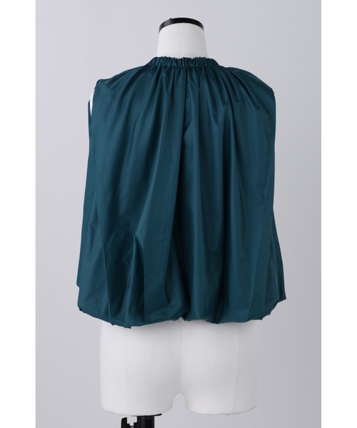 nagonstans ナゴンスタンス クロップドバルーンスリーブPO Hisoft Ripstop バルーン TOPS（タンクトップ）｜nagonstans