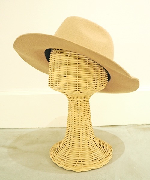 CONTROL FREAK / CTFK（コントロールフリーク）の「ウールつば広HAT（ハット・レディース・ブラック/ブラウン系その他/ブラウン・FREE）」の12枚目の写真