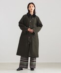 ステンカラーコート BARBOUR/バブアー　LADIES BURGHLEY 95414309_418_d_125.jpg