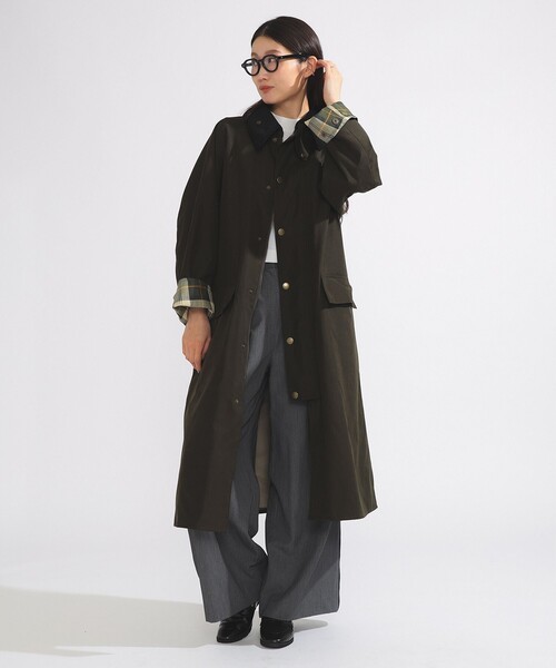 別注】BARBOUR / BURGHLEY ロングコート（その他アウター