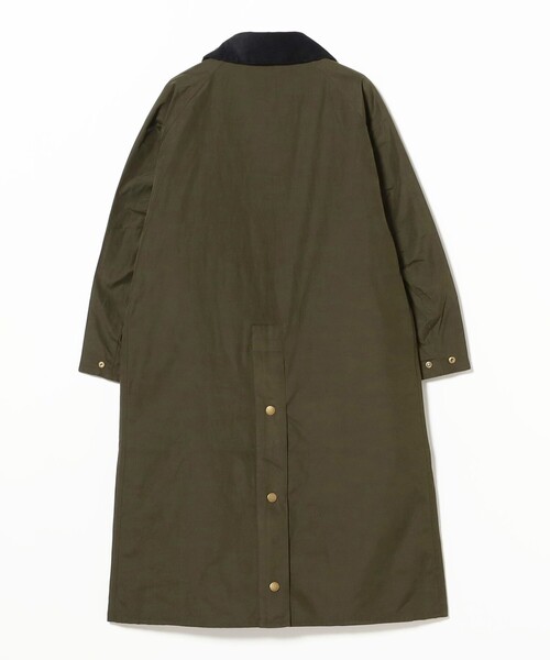 別注】BARBOUR / BURGHLEY ロングコート（ステンカラーコート