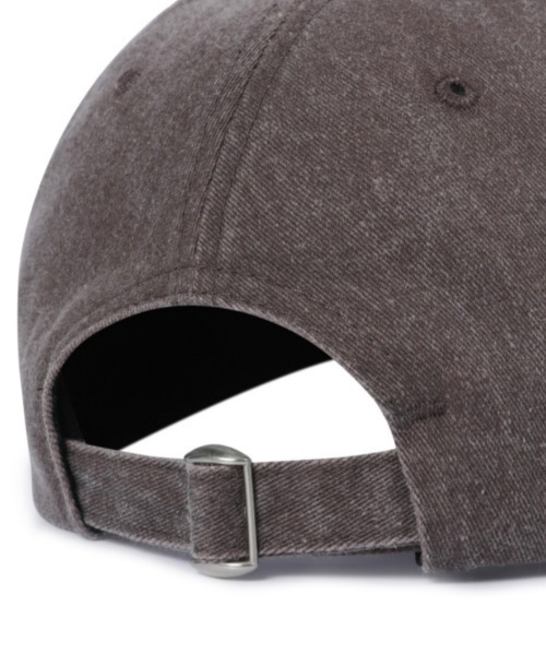 MUCENT（ムセント）の「【日本未発売/WEB限定】MUCENT(ムセント)/ヴィンテージ ウォッシング アップリケ ベースボール キャップ サイズ調整可能/VINTAGE WASHING APPLIQUE BALL CAP（キャップ・レディース・カーキ/ブラック/チョコ/グレー/クリーム/ブルー/ホワイト/ピンク/レッド/ベージュ・FREE）」の13枚目の写真