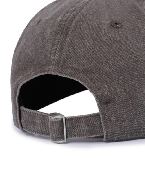 MUCENT（ムセント）の「【日本未発売/WEB限定】MUCENT(ムセント)/ヴィンテージ ウォッシング アップリケ ベースボール キャップ サイズ調整可能/VINTAGE WASHING APPLIQUE BALL CAP（キャップ・レディース・カーキ/ブラック/チョコ/グレー/クリーム/ブルー/ホワイト/ピンク/レッド/ベージュ・FREE）」の22枚目の写真