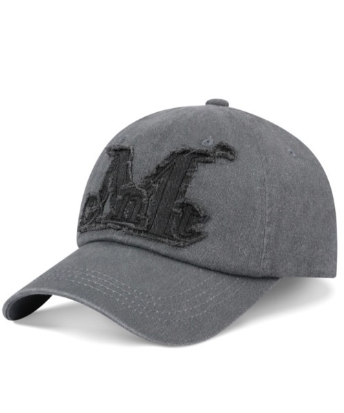 MUCENT（ムセント）の「【日本未発売/WEB限定】MUCENT(ムセント)/ヴィンテージ ウォッシング アップリケ ベースボール キャップ サイズ調整可能/VINTAGE WASHING APPLIQUE BALL CAP（キャップ・レディース・カーキ/ブラック/チョコ/グレー/クリーム/ブルー/ホワイト/ピンク/レッド/ベージュ・FREE）」の14枚目の写真