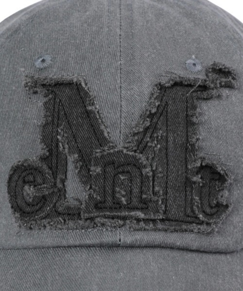 MUCENT（ムセント）の「【日本未発売/WEB限定】MUCENT(ムセント)/ヴィンテージ ウォッシング アップリケ ベースボール キャップ サイズ調整可能/VINTAGE WASHING APPLIQUE BALL CAP（キャップ・レディース・カーキ/ブラック/チョコ/グレー/クリーム/ブルー/ホワイト/ピンク/レッド/ベージュ・FREE）」の15枚目の写真