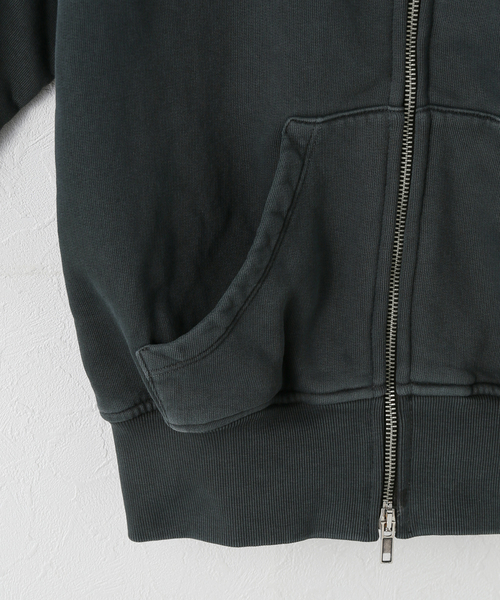 ARIES（アリーズ）の「ARIES / アリーズ FADED GOD TOWN ZIP THROUGH HOODIE（パーカー・レディース・ブラック・FREE）」の4枚目の写真