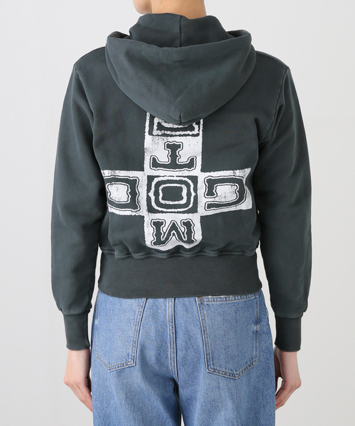 ARIES（アリーズ）の「ARIES / アリーズ FADED GOD TOWN ZIP THROUGH HOODIE（パーカー・レディース・ブラック・FREE）」の14枚目の写真