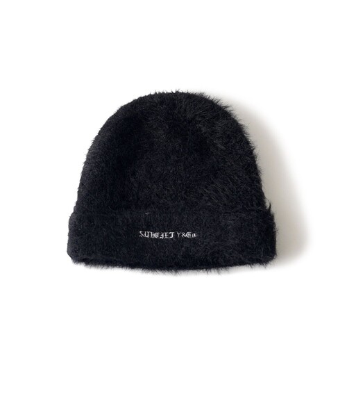 Subciety(サブサエティ)の「Shaggy beanie(ニットキャップ/ビーニー・メンズ・ベージュ/ブラック系その他/ブラック・FREE)」の14枚目の写真