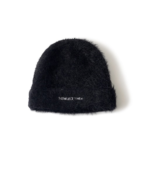 Subciety（サブサエティ）の「Shaggy beanie（ニットキャップ/ビーニー・メンズ・ベージュ/ブラック系その他/ブラック・FREE）」の10枚目の写真