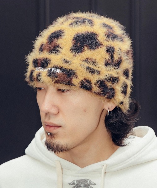 Subciety（サブサエティ）の「Shaggy beanie（ニットキャップ/ビーニー・メンズ・ベージュ/ブラック系その他/ブラック・FREE）」の6枚目の写真