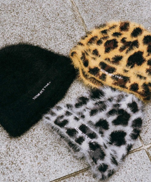 Subciety（サブサエティ）の「Shaggy beanie（ニットキャップ/ビーニー・メンズ・ベージュ/ブラック系その他/ブラック・FREE）」の7枚目の写真