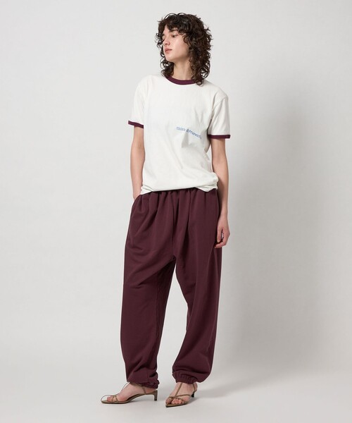 6(ROKU)＞THINK DIFFERENTRY リンガーTシャツ（Tシャツ