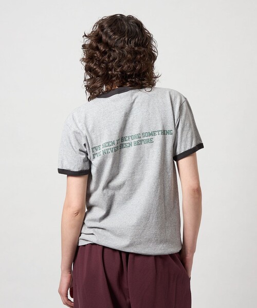 ＜6(ROKU)＞THINK DIFFERENTRY リンガーTシャツ BEAUTY&YOUTH UNITED ARROWS｜<6(ROKU)>THINK DIFFERENTRY