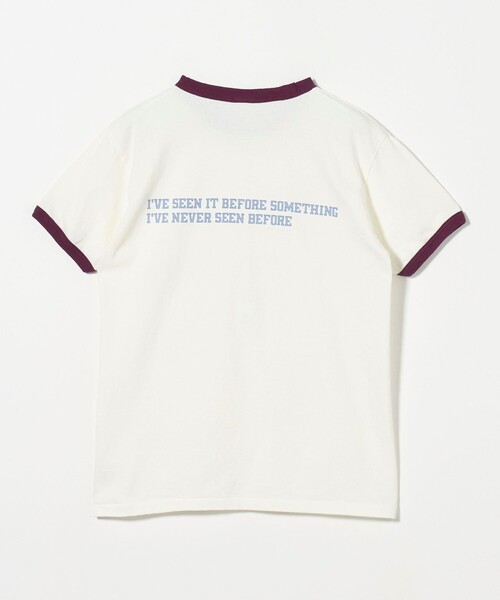 6(ROKU)＞THINK DIFFERENTRY リンガーTシャツ（Tシャツ