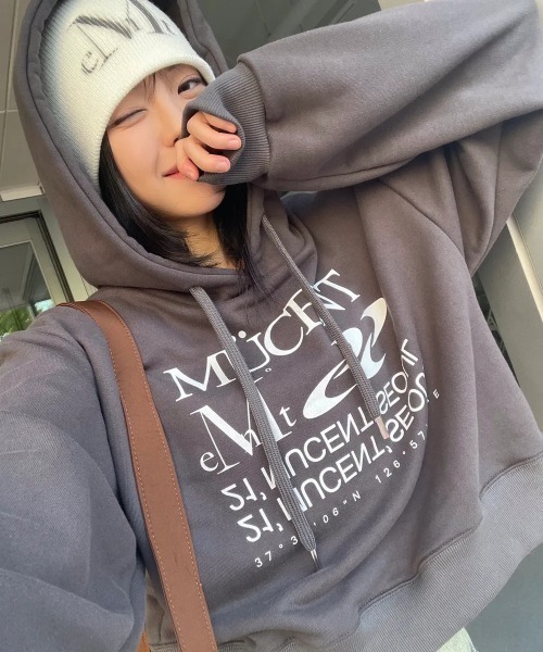 MUCENT パーカー　グレー　L 楽天市場】MUCENT DENVER 2-WAY HOOD ZIP-UP ムセントデンバー