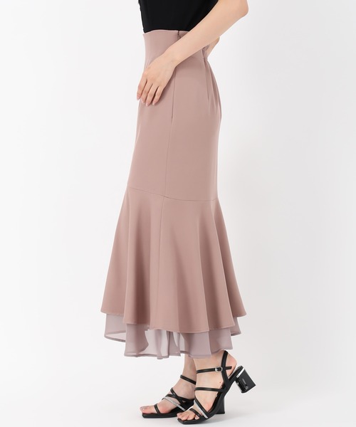 MISCH MASCH(ミッシュマッシュ)の「裾シアーマーメイドスカート(スカート・レディース・ブラック/キャメル/ピンク・S/M)」の20枚目の写真