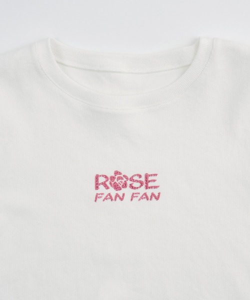 WEGO（ウィゴー）の「∴WEGO/ROSE FAN FANコラボリブT（Tシャツ/カットソー・レディース・ホワイト・FREE）」の14枚目の写真