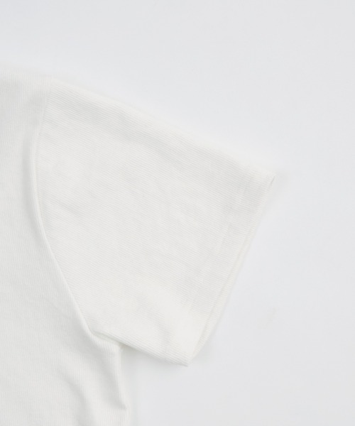 WEGO（ウィゴー）の「∴WEGO/ROSE FAN FANコラボリブT（Tシャツ/カットソー・レディース・ホワイト・FREE）」の11枚目の写真