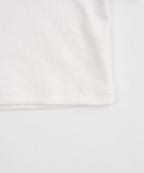 WEGO（ウィゴー）の「∴WEGO/ROSE FAN FANコラボリブT（Tシャツ/カットソー・レディース・ホワイト・FREE）」の10枚目の写真