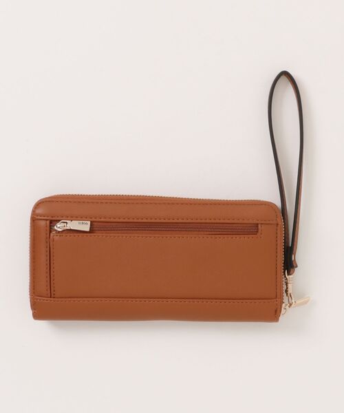 Guess(ゲス)の「【GUESS】ゲス TALENTTALENT SLG LARGE ZIP AROUND ラウンドファスナー長財布(財布・レディース・ブラウン・FREE)」の2枚目の写真