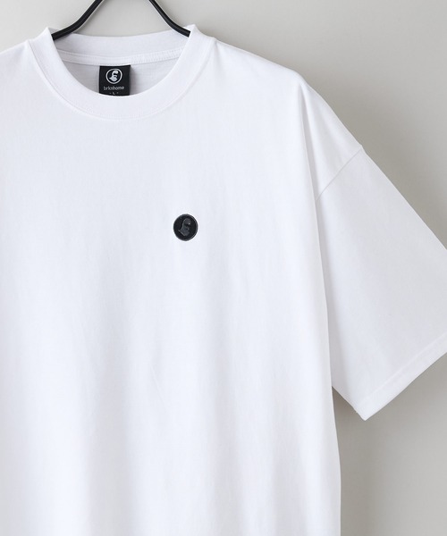 brknhome(ブロークンホーム)の「【brknhome/ブロークンホーム】サークルロゴ バックプリントTシャツ オーバーサイズ(Tシャツ/カットソー・メンズ・ホワイト/ブラック・MEDIUM/LARGE)」の7枚目の写真