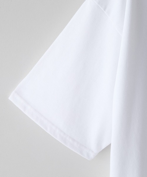 brknhome(ブロークンホーム)の「【brknhome/ブロークンホーム】サークルロゴ バックプリントTシャツ オーバーサイズ(Tシャツ/カットソー・メンズ・ホワイト/ブラック・MEDIUM/LARGE)」の3枚目の写真