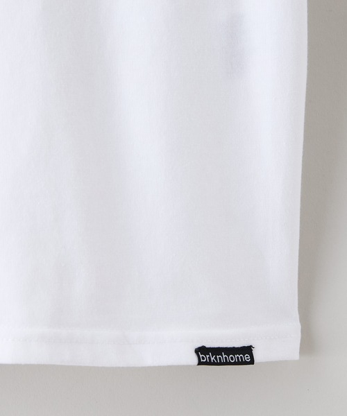 brknhome(ブロークンホーム)の「【brknhome/ブロークンホーム】サークルロゴ バックプリントTシャツ オーバーサイズ(Tシャツ/カットソー・メンズ・ホワイト/ブラック・MEDIUM/LARGE)」の13枚目の写真