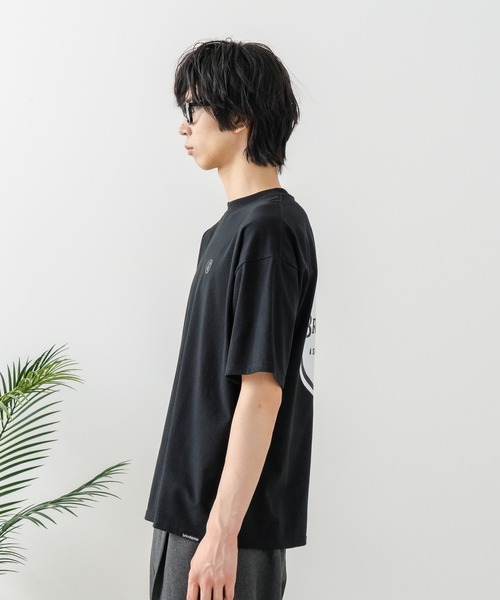 brknhome(ブロークンホーム)の「【brknhome/ブロークンホーム】サークルロゴ バックプリントTシャツ オーバーサイズ(Tシャツ/カットソー・メンズ・ホワイト/ブラック・MEDIUM/LARGE)」の20枚目の写真