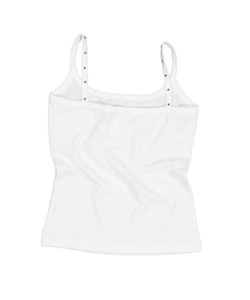 SETUPEXE(セットアップイーエックスイー)の「【SETUP‐EXE】CROSS STUDDED SLEEVELESS / 【セットアップエグゼ】クロススタッズキャミソール(キャミソール・レディース・オフホワイト/ブラック・ONE SIZE)」の9枚目の写真