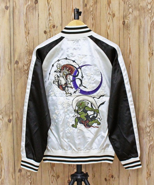 スカジャン風神竜雷神 スカジャン風神竜雷神