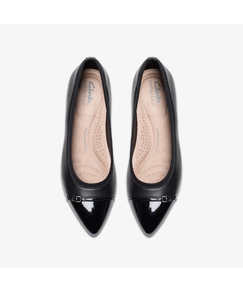 Clarks（クラークス）の「Natalyn Dusk / ナタリンダスク（ブラックレザー）（パンプス・レディース・ブラック・UK6/UK5.5/UK5/UK4.5/UK4/UK3.5/UK3）」の6枚目の写真