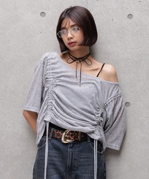 PAGEBOY | ドロストシャーリング半袖セット(Tシャツ/カットソー)