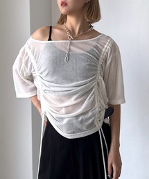 PAGEBOY | ドロストシャーリング半袖セット(Tシャツ/カットソー)