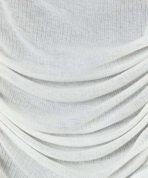 PAGEBOY（ページボーイ）の「ドロストシャーリング半袖セット（Tシャツ/カットソー・レディース・ブラック/グレー/ホワイト/ロイヤルブルー・FREE）」の19枚目の写真