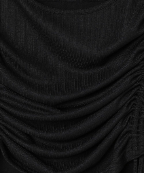 PAGEBOY（ページボーイ）の「ドロストシャーリング半袖セット（Tシャツ/カットソー・レディース・ブラック/グレー/ホワイト/ロイヤルブルー・FREE）」の20枚目の写真