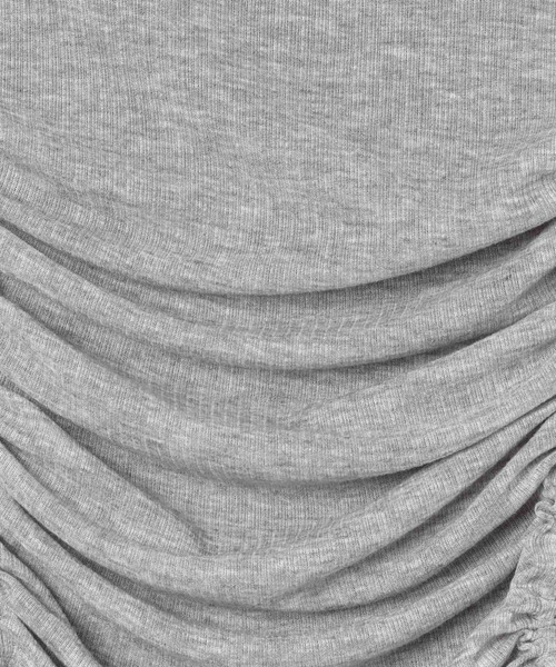 PAGEBOY（ページボーイ）の「ドロストシャーリング半袖セット（Tシャツ/カットソー・レディース・ブラック/グレー/ホワイト/ロイヤルブルー・FREE）」の21枚目の写真