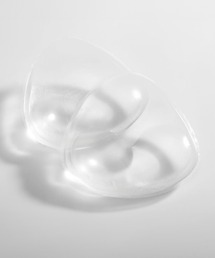 DiamondHearts（ダイヤモンドハーツ）の「【水着に使える】らくらく盛れる三角クリアタイプシリコンパッド　水着やブラジャーに入れるだけ（水着）」