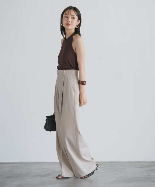 Noble（ノーブル）の「カップインホルターリブトップ（その他トップス・レディース・ブラック/ブラウン・FREE）」の15枚目の写真