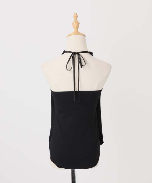 Noble（ノーブル）の「カップインホルターリブトップ（その他トップス・レディース・ブラック/ブラウン・FREE）」の11枚目の写真