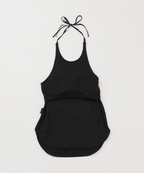 Noble（ノーブル）の「カップインホルターリブトップ（その他トップス・レディース・ブラック/ブラウン・FREE）」の7枚目の写真