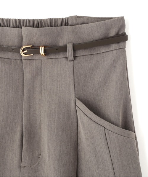 セール】◇ベルト付タックフレアスカート（スカート）｜JILL by JILL