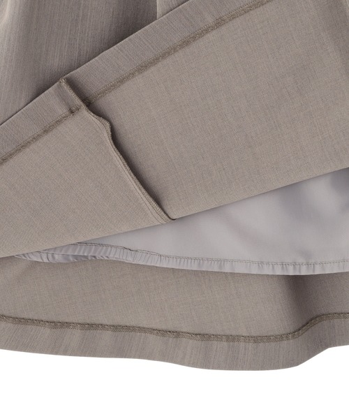 JILL by JILL STUART（ジルバイジルスチュアート）の「◇ベルト付タックフレアスカート（スカート・レディース・グレー/ブラウン/ピンク・SMALL/MEDIUM）」の17枚目の写真