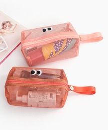 Pochi Pouch（ポチポーチ）の「Pochi Pouch/メッシュ デザイン モンスター ジップ ポーチ（ポーチ・レディース）」
