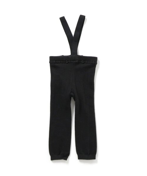 BREEZE（ブリーズ）の「【Bpop】サス付きベビーレギンス（その他ベビーウェア・キッズ・その他2/チャコール/アイボリー/ブラウン・80）」の2枚目の写真